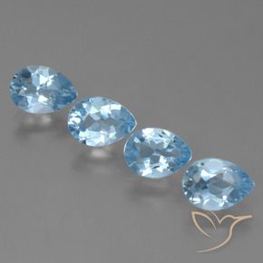 Shop natural 3.24ct スカイブルー トパーズ gems, 洋梨の形, from ブラジル at GemSelect. In stock, global shipping!