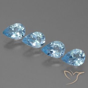 Shop natural 3.03ct スイスブルー トパーズ gems, 洋梨の形, from ブラジル at GemSelect. In stock, global shipping!