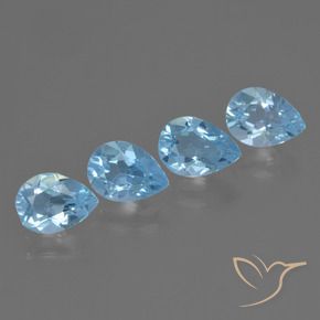 Shop natural 3.35ct スカイブルー トパーズ gems, 洋梨の形, from ブラジル at GemSelect. In stock, global shipping!