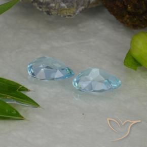Shop natural 1.65ct スカイブルー トパーズ gems, 洋梨の形, from ブラジル at GemSelect. In stock, global shipping!