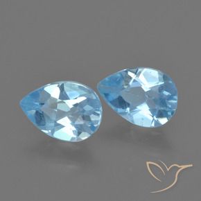 Shop natural 1.53ct スカイブルー トパーズ gems, 洋梨の形, from ブラジル at GemSelect. In stock, global shipping!
