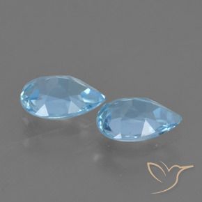 Shop natural 1.53ct スカイブルー トパーズ gems, 洋梨の形, from ブラジル at GemSelect. In stock, global shipping!