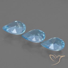 Shop natural 2.20ct スカイブルー トパーズ gems, 洋梨の形, from ブラジル at GemSelect. In stock, global shipping!