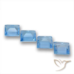 Shop natural 7.25ct スイスブルー トパーズ gems, 四角形, from ブラジル at GemSelect. In stock, global shipping!