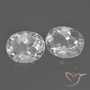Shop natural 6.39ct ホワイト トパーズ gems, 楕円形, from ブラジル at GemSelect. In stock, global shipping!