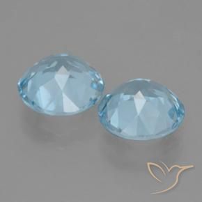 Shop natural 6.45ct スイスブルー トパーズ gems, ラウンド, from ブラジル at GemSelect. In stock, global shipping!