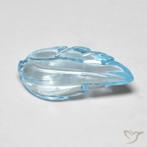 7.33ct 天然 スイスブルー トパーズ, ファンシー, 透明