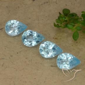 Shop natural 2.91ct スカイブルー トパーズ gems, 洋梨の形, from ブラジル at GemSelect. In stock, global shipping!