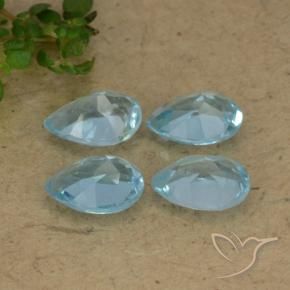 Shop natural 3.49ct スカイブルー トパーズ gems, 洋梨の形, from ブラジル at GemSelect. In stock, global shipping!