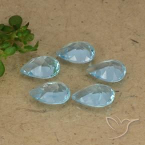 Shop natural 3.39ct スイスブルー トパーズ gems, 洋梨の形, from ブラジル at GemSelect. In stock, global shipping!