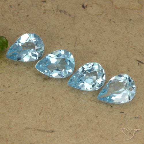 Shop natural 3.01ct スイスブルー トパーズ gems, 洋梨の形, from ブラジル at GemSelect. In stock, global shipping!