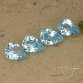 Shop natural 3.01ct スイスブルー トパーズ gems, 洋梨の形, from ブラジル at GemSelect. In stock, global shipping!