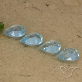 Shop natural 3.01ct スイスブルー トパーズ gems, 洋梨の形, from ブラジル at GemSelect. In stock, global shipping!