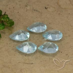 Shop natural 4.14ct スカイブルー トパーズ gems, 洋梨の形, from ブラジル at GemSelect. In stock, global shipping!