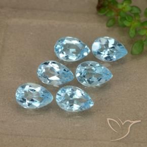 Shop natural 3.10ct スカイブルー トパーズ gems, 洋梨の形, from ブラジル at GemSelect. In stock, global shipping!