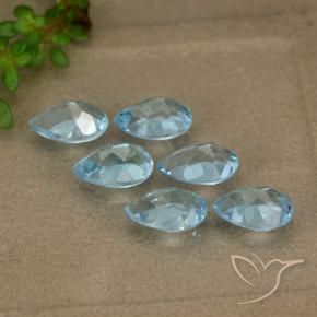 Shop natural 3.10ct スカイブルー トパーズ gems, 洋梨の形, from ブラジル at GemSelect. In stock, global shipping!