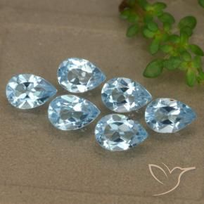 Shop natural 3.06ct スカイブルー トパーズ gems, 洋梨の形, from ブラジル at GemSelect. In stock, global shipping!