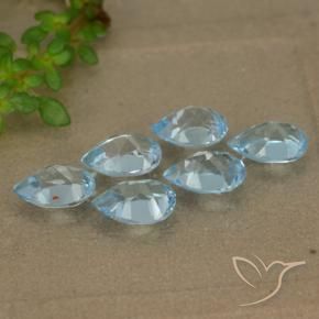 Shop natural 3.06ct スカイブルー トパーズ gems, 洋梨の形, from ブラジル at GemSelect. In stock, global shipping!