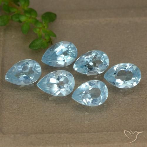 Shop natural 3.20ct スイスブルー トパーズ gems, 洋梨の形, from ブラジル at GemSelect. In stock, global shipping!