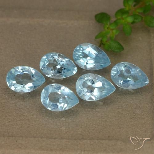 Shop natural 3.20ct スイスブルー トパーズ gems, 洋梨の形, from ブラジル at GemSelect. In stock, global shipping!