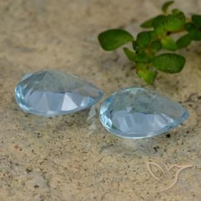 Shop natural 1.85ct スカイブルー トパーズ gems, 洋梨の形, from ブラジル at GemSelect. In stock, global shipping!