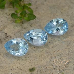 Shop natural 2.67ct スカイブルー トパーズ gems, 洋梨の形, from ブラジル at GemSelect. In stock, global shipping!