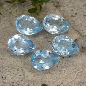 Shop natural 4.19ct スイスブルー トパーズ gems, 洋梨の形, from ブラジル at GemSelect. In stock, global shipping!