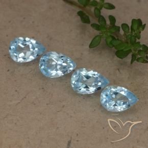 Shop natural 2.31ct スカイブルー トパーズ gems, 洋梨の形, from ブラジル at GemSelect. In stock, global shipping!
