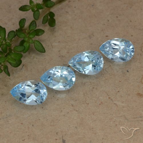 Shop natural 2.14ct スイスブルー トパーズ gems, 洋梨の形, from ブラジル at GemSelect. In stock, global shipping!