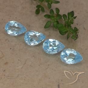 Shop natural 2.20ct スカイブルー トパーズ gems, 洋梨の形, from ブラジル at GemSelect. In stock, global shipping!