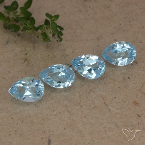Shop natural 2.09ct スイスブルー トパーズ gems, 洋梨の形, from ブラジル at GemSelect. In stock, global shipping!