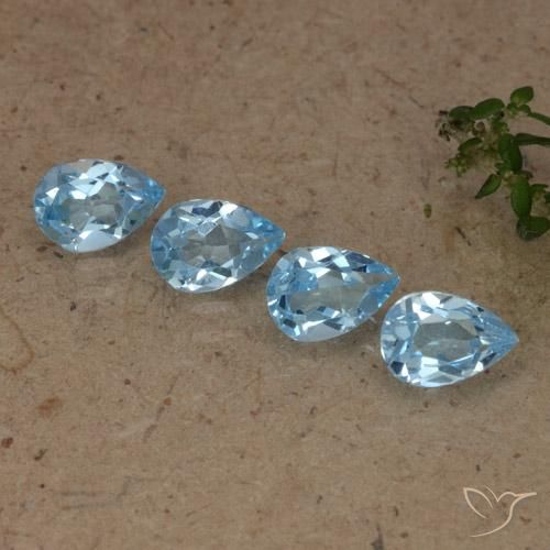 Shop natural 2.03ct スイスブルー トパーズ gems, 洋梨の形, from ブラジル at GemSelect. In stock, global shipping!