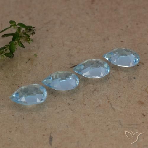 Shop natural 2.03ct スイスブルー トパーズ gems, 洋梨の形, from ブラジル at GemSelect. In stock, global shipping!