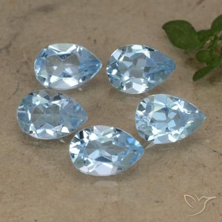 Shop natural 2.69ct スイスブルー トパーズ gems, 洋梨の形, from ブラジル at GemSelect. In stock, global shipping!