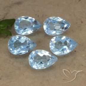 Shop natural 2.90ct スイスブルー トパーズ gems, 洋梨の形, from ブラジル at GemSelect. In stock, global shipping!