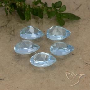 Shop natural 2.85ct スイスブルー トパーズ gems, 洋梨の形, from ブラジル at GemSelect. In stock, global shipping!
