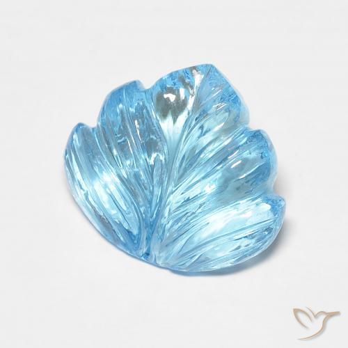 5.82ct 天然 スカイブルー トパーズ, ファンシー, 透明