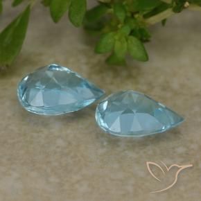 Shop natural 1.65ct スカイブルー トパーズ gems, 洋梨の形, from ブラジル at GemSelect. In stock, global shipping!