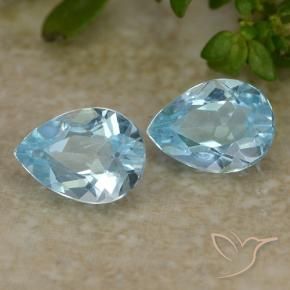 Shop natural 1.65ct スカイブルー トパーズ gems, 洋梨の形, from ブラジル at GemSelect. In stock, global shipping!