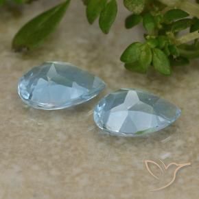 Shop natural 1.65ct スカイブルー トパーズ gems, 洋梨の形, from ブラジル at GemSelect. In stock, global shipping!