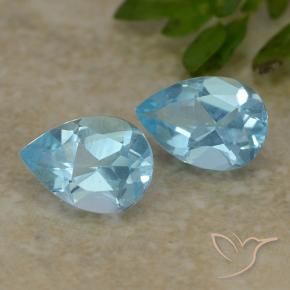 Shop natural 1.65ct スカイブルー トパーズ gems, 洋梨の形, from ブラジル at GemSelect. In stock, global shipping!