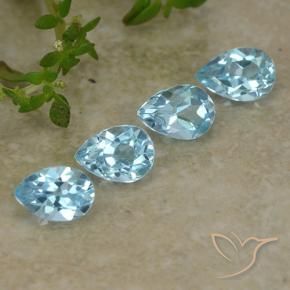 Shop natural 2.19ct スカイブルー トパーズ gems, 洋梨の形, from ブラジル at GemSelect. In stock, global shipping!