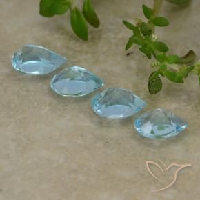 Shop natural 2.19ct スカイブルー トパーズ gems, 洋梨の形, from ブラジル at GemSelect. In stock, global shipping!