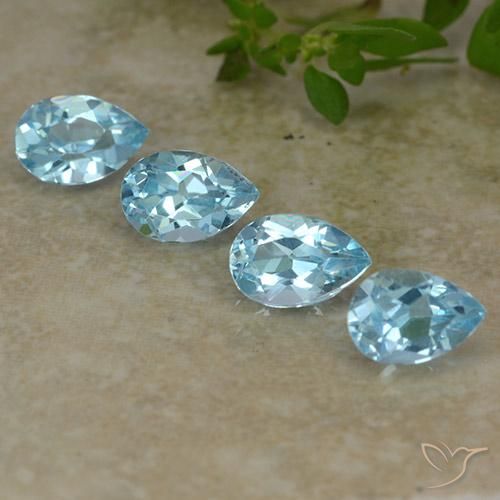 Shop natural 2.07ct スイスブルー トパーズ gems, 洋梨の形, from ブラジル at GemSelect. In stock, global shipping!