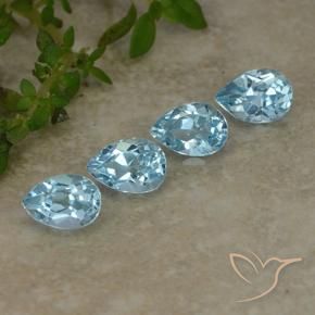 Shop natural 2.17ct スカイブルー トパーズ gems, 洋梨の形, from ブラジル at GemSelect. In stock, global shipping!