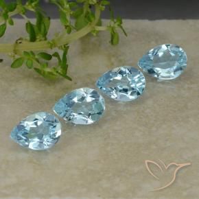 Shop natural 3.27ct スカイブルー トパーズ gems, 洋梨の形, from ブラジル at GemSelect. In stock, global shipping!