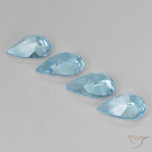 Shop natural 2.81ct スカイブルー トパーズ gems, 洋梨の形, from ブラジル at GemSelect. In stock, global shipping!