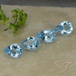 Shop natural 2.92ct スイスブルー トパーズ gems, 洋梨の形, from ブラジル at GemSelect. In stock, global shipping!