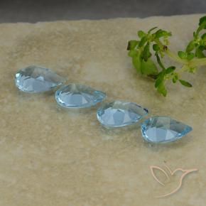 Shop natural 2.92ct スイスブルー トパーズ gems, 洋梨の形, from ブラジル at GemSelect. In stock, global shipping!