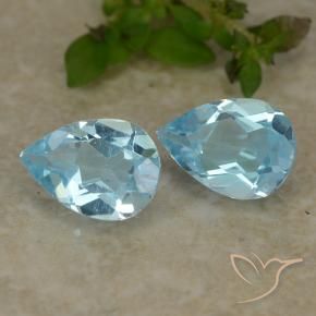 Shop natural 1.60ct スカイブルー トパーズ gems, 洋梨の形, from ブラジル at GemSelect. In stock, global shipping!